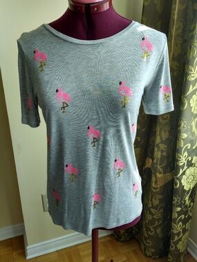 Women's H&M pelican short sleeve tee - Small